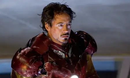 Robert Downey Jr. struggled to see with the original Iron Man helmet in 2008.