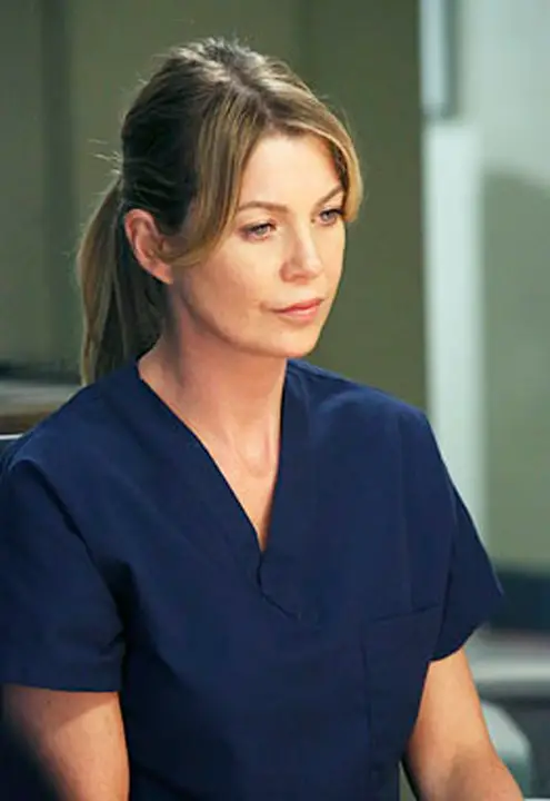 Ellen Pompeo plays Meredith Grey on Grey's Anatomy.