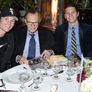 Larry King Son Mourns Father's Death