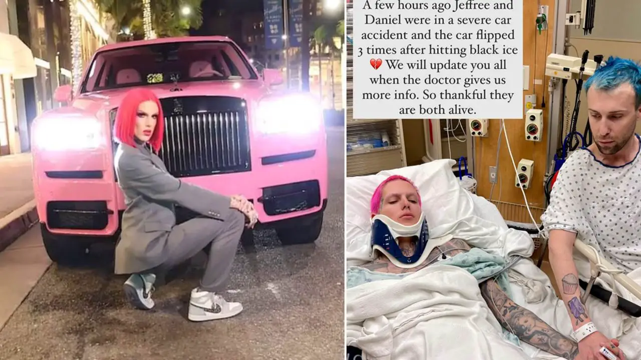 Jeffree Star is Recovering in Hospital After Horrific Car Accident in Wyoming