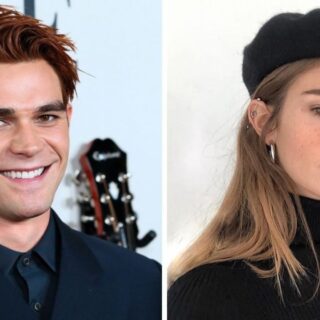 KJ Apa and Clara Berry
