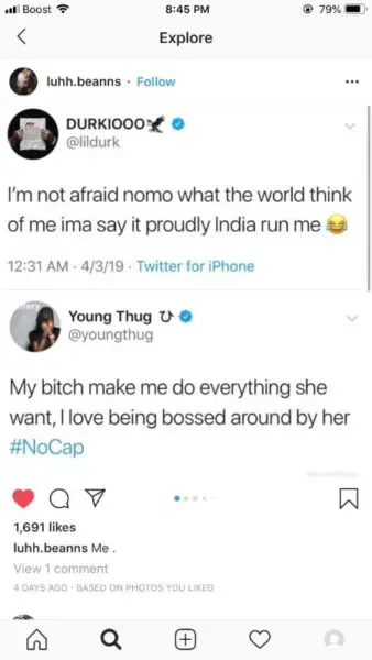 Lil Durk Once Alleged India Cheating Her With Young Thug