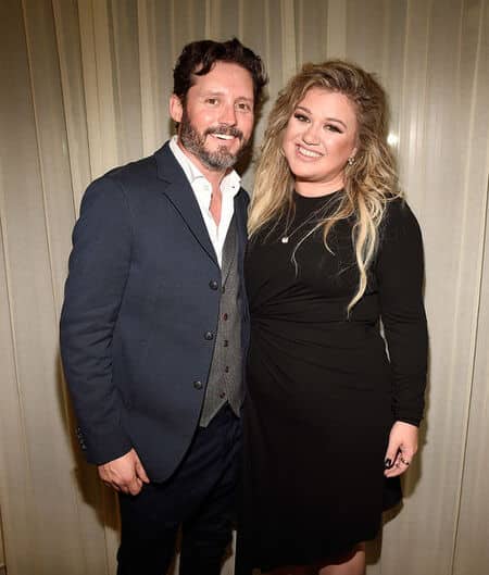 Kelly Clarkson with her former husband Brandon Blackstock.
