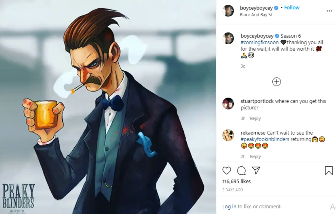 Arthur Shelby Jr. star Paul Anderson shared some delightful news to Peaky Blinders fans on Instagram.