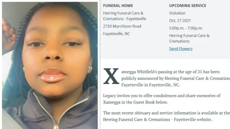Xamegga Whitfield Obituary, Dead, Killed