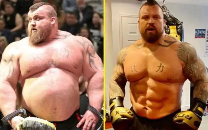 Eddie Hall Weight Loss - Before & After