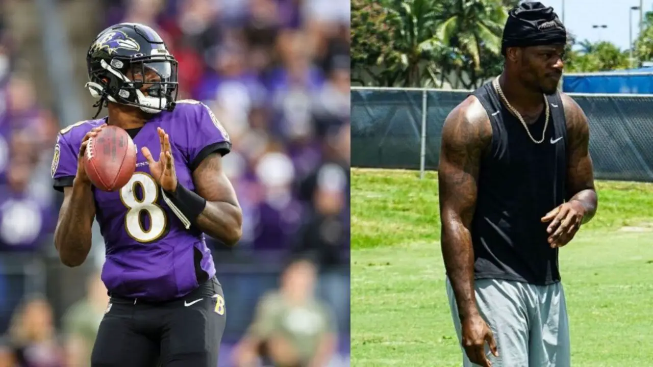Lamar Jackson’s Weight Gain: Is the 6’2” Tall Ravens Starter Healthy? He Looked Buffed in Training Camp; Latest News Update!